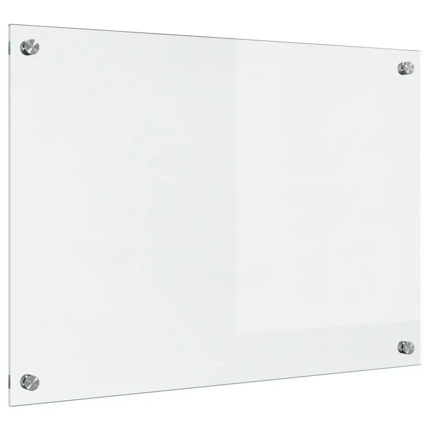 vidaXL Küchenrückwand Transparent 70 x 50 cm Gehärtetes Glas 42018021