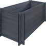 WPC Hochbeet Anthrazit Stecksystem 75 cm x 70 cm x 150 cm_2