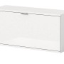 Inn.Furn Schuhschrank in Weiß Hochglanz 91 cm SystemX