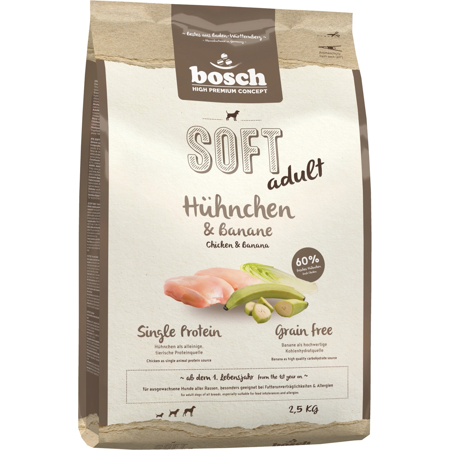 Bosch Soft Huhn & Banane 2,5 kg