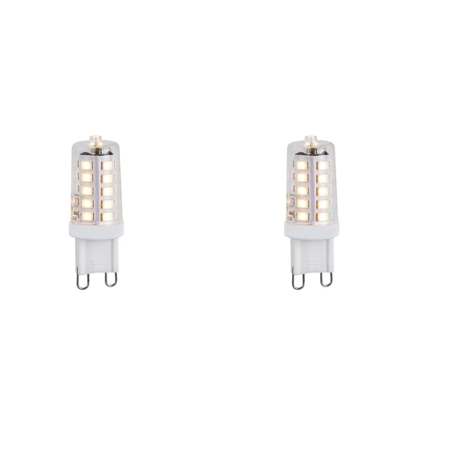 LUEDD 2er Set G9 Dimmbare LED Leuchtmittel 1,2W 100,m 2700K