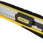 Stanley Cuttermesser FatMax 18 mm, schwarz-gelb, mit Klingenfach für sicheres Schneiden.