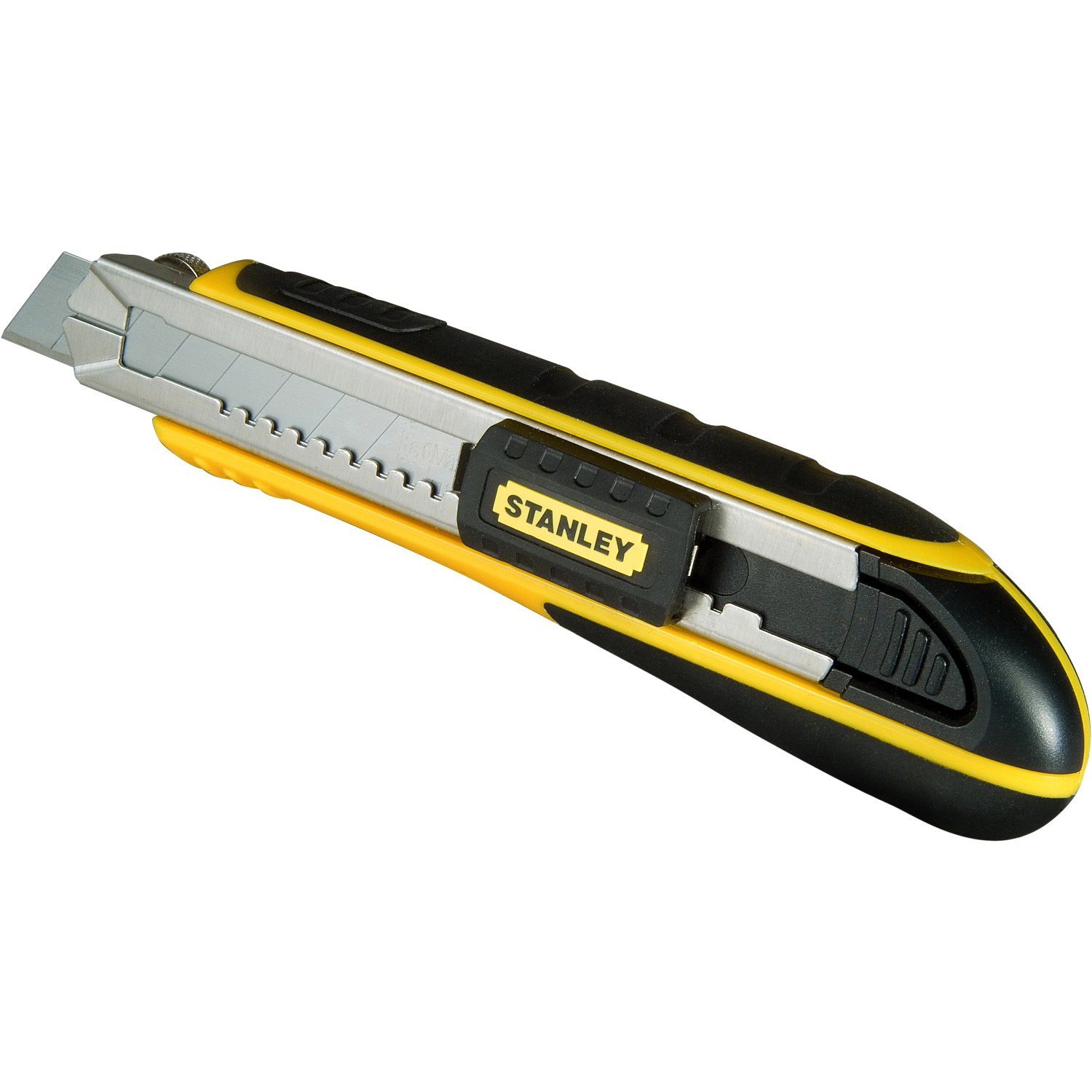 Stanley Cuttermesser FatMax™ 18 mm mit Magazin Schwarz-Gelb