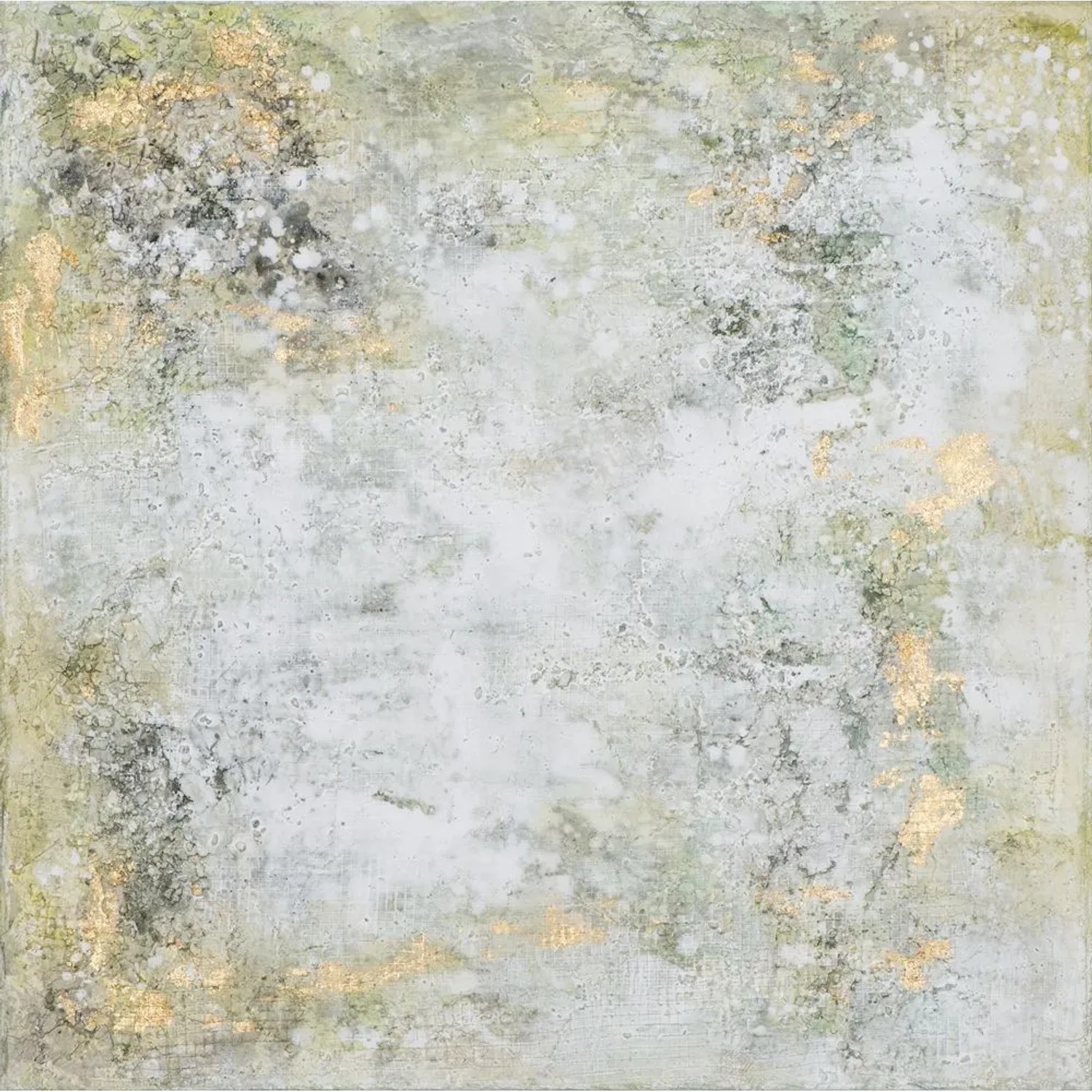 Art Universe Leinwandbild Goldstaub Natur 60 x 60 cm