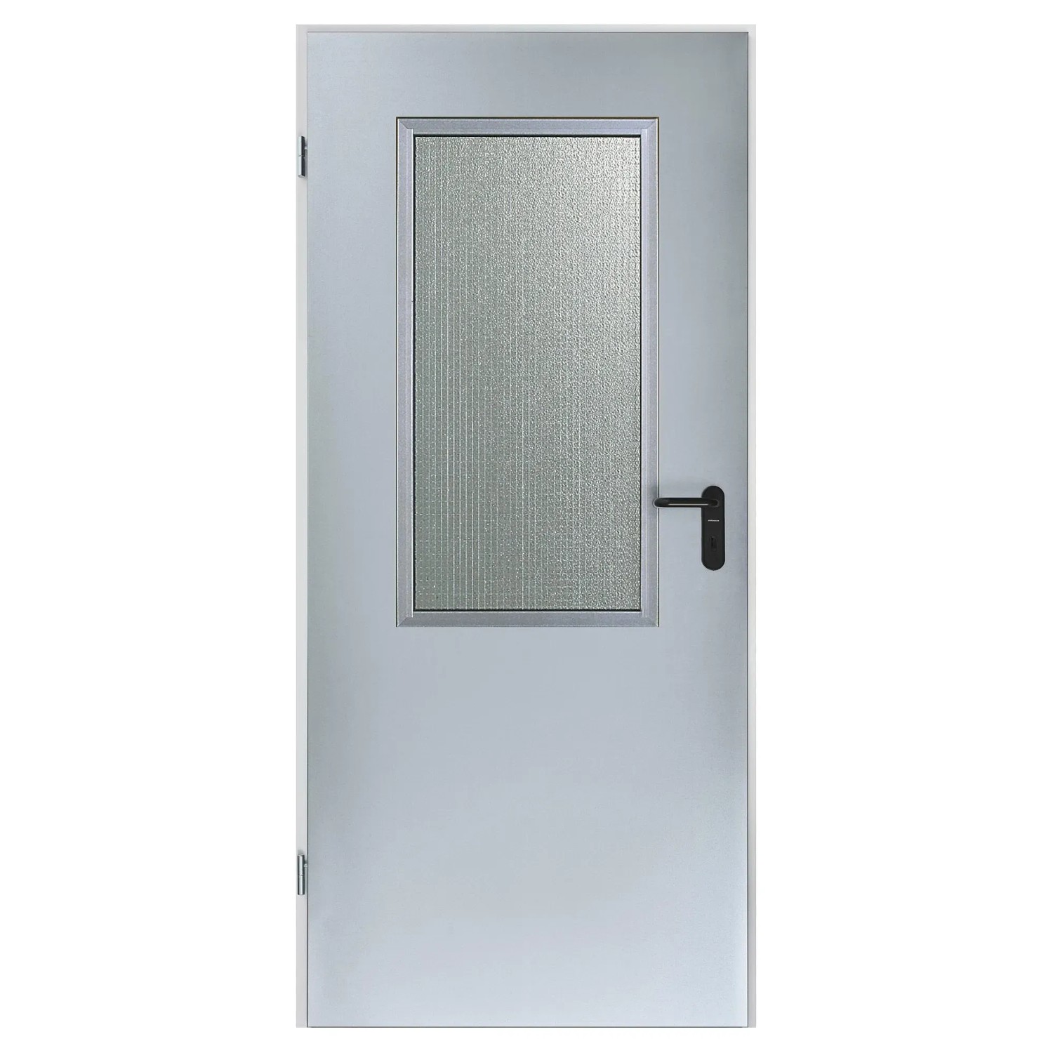 Hörmann ZK Türelement inkl. Drückergarnitur Verzinkt 87,5 x 200 cm DIN L