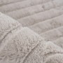 Detailaufnahme: Lalee Teppich Comfort 501 Light Taupe, Kurzflorteppich mit 3D Effekt.