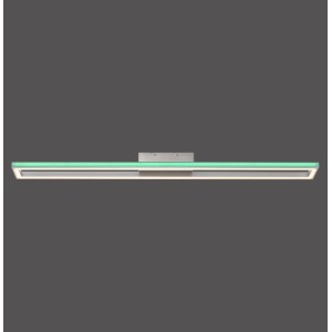 Moderne Paul Neuhaus Deckenleuchte Helix aus Aluminium mit RGB und CCT Funktion.