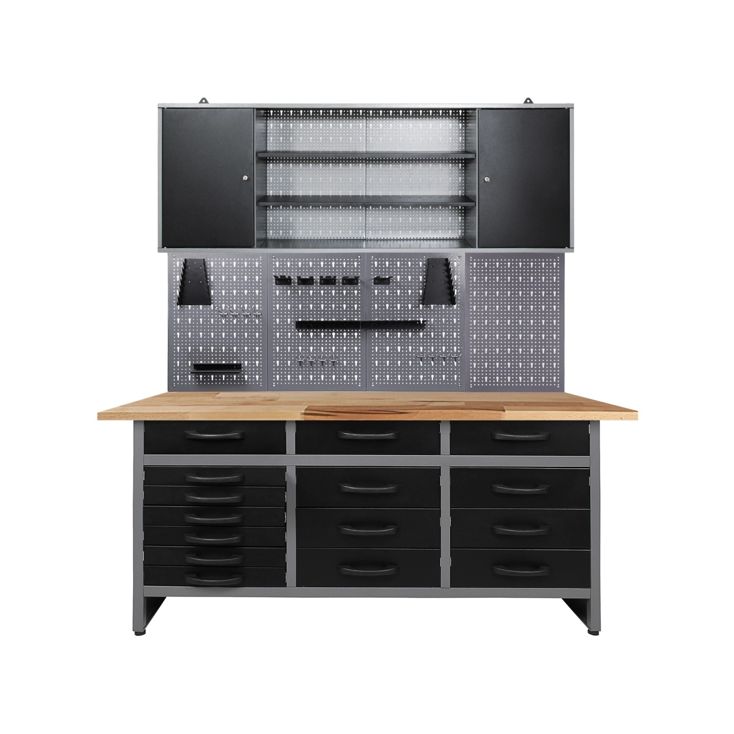 Ondis24 Werkstatt Set Konny 160 cm 1 Schrank Werkstatteinrichtung Werkbank günstig online kaufen