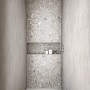 Ideal Standard Kopfbrause Idealrain Atelier, rund, Ø300mm, Silver Storm, montiert in Dusche.