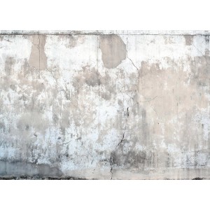 Bricoflor Vliestapete in Betonoptik Grau-Weiß, Loft Tapete mit Steinmauer Design.