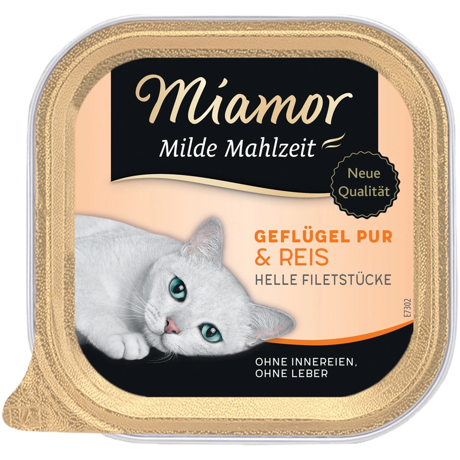 Miamor Milde Mahlzeit Geflügel und Reis 100 g