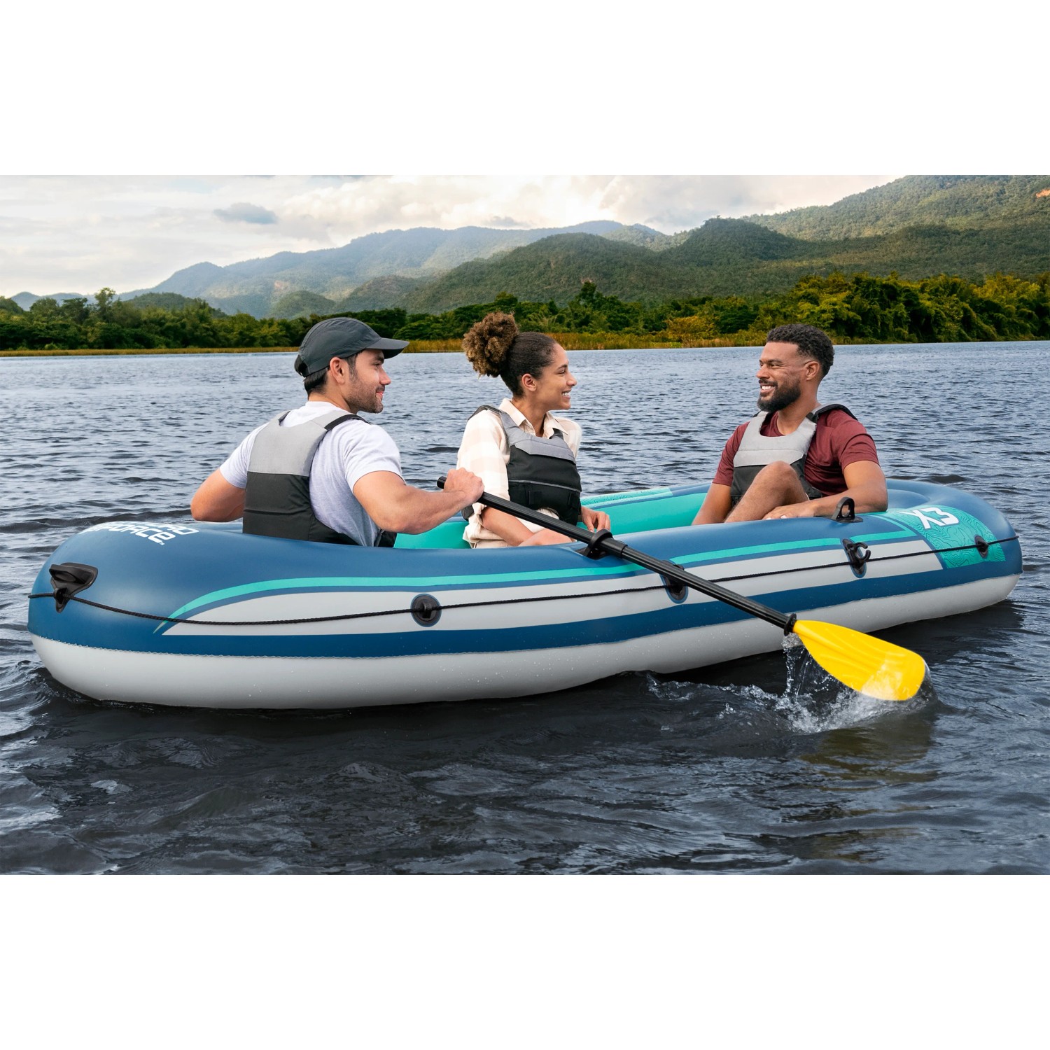 Bestway Schlauchboot-Set Trek X3 294 cm x 137 cm x 39 cm_10