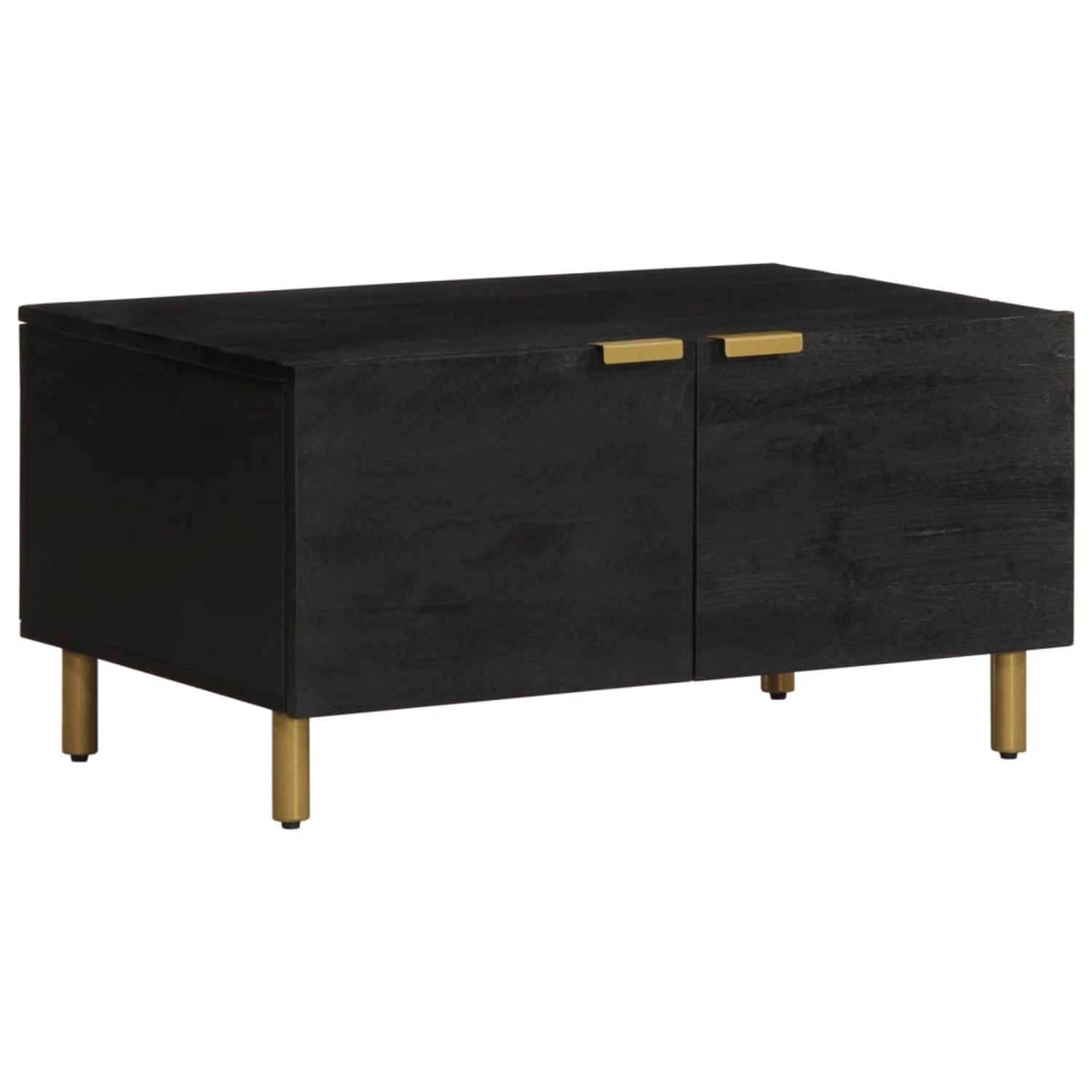 vidaXL Couchtisch Schwarz 80x50x40 cm Holzwerkstoff 4017653 günstig online kaufen