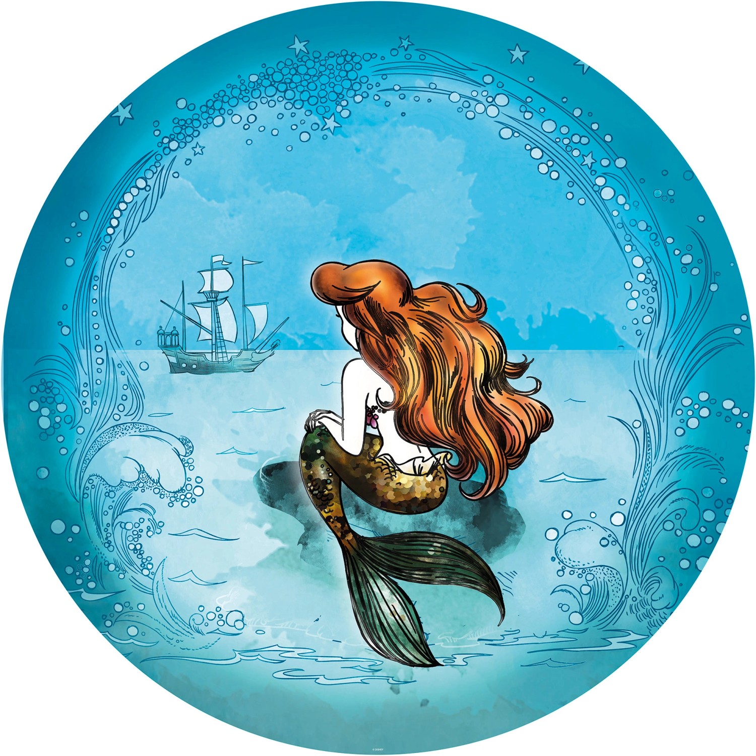 Komar Fototapete Ariel Dreaming D: ca. 125 cm günstig online kaufen