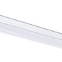 Graue LED-Unterbauleuchte Strip, 9W, 900lm, 4000K, 60cm. Ideal für Küche & Werkstatt.