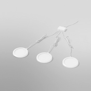 Ledvance Smart+ WiFi Unterbauleuchte, rund, weiß, 3er Set. Smarte Leuchten für Küche & Wohnraum.