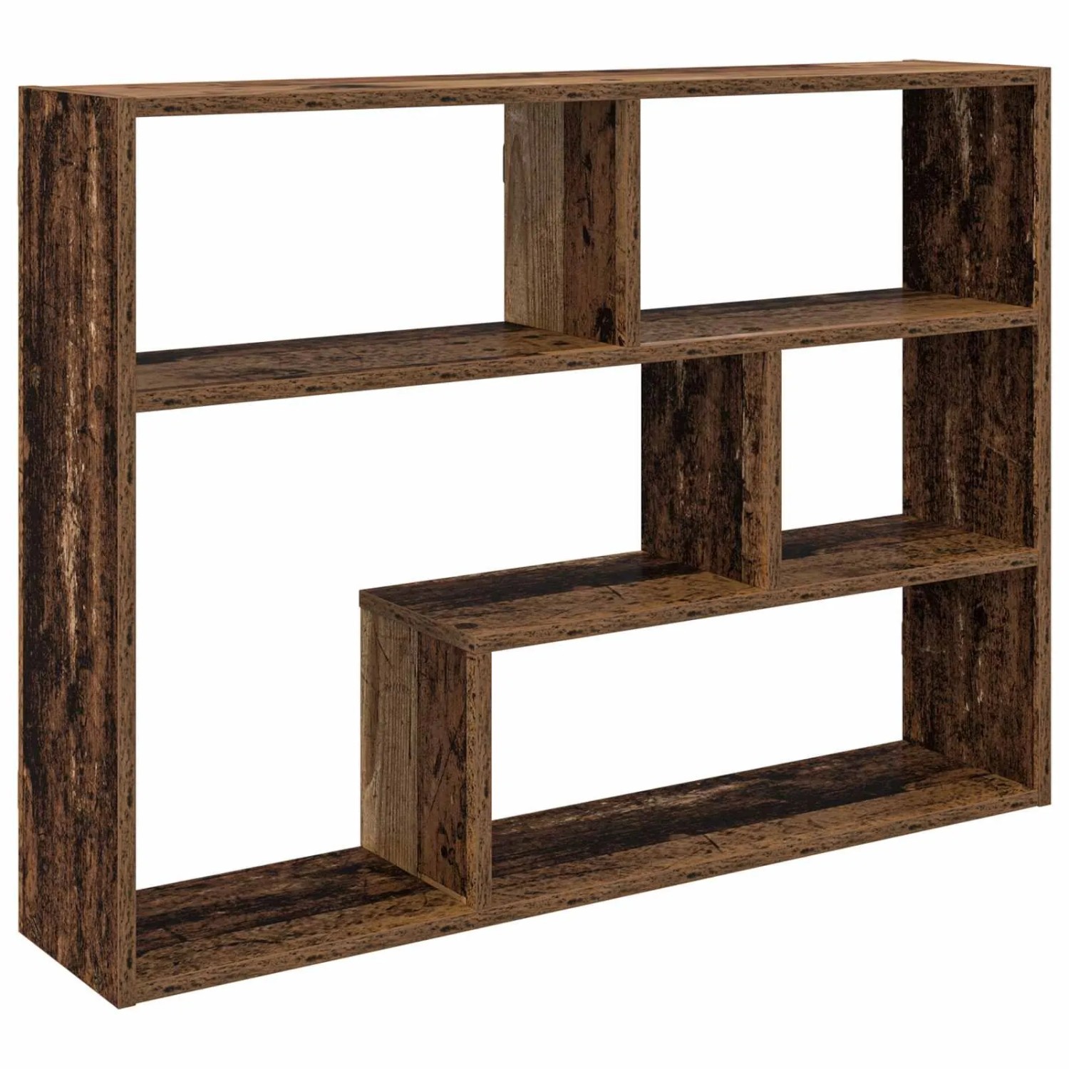 vidaXL Wandregal Wandhalterung Altholz 95 x 20 x 69,5 cm Holzwerkstoff 8012146