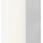 Silberne LED-Unterbauleuchte für Küche, 63,5 cm, kaltweißes Licht.