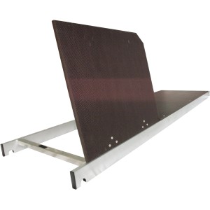 Krause ProTec Belagbühne 2m mit Luke für Gerüste. Robuste Arbeitsplattform mit Aluminiumrahmen.