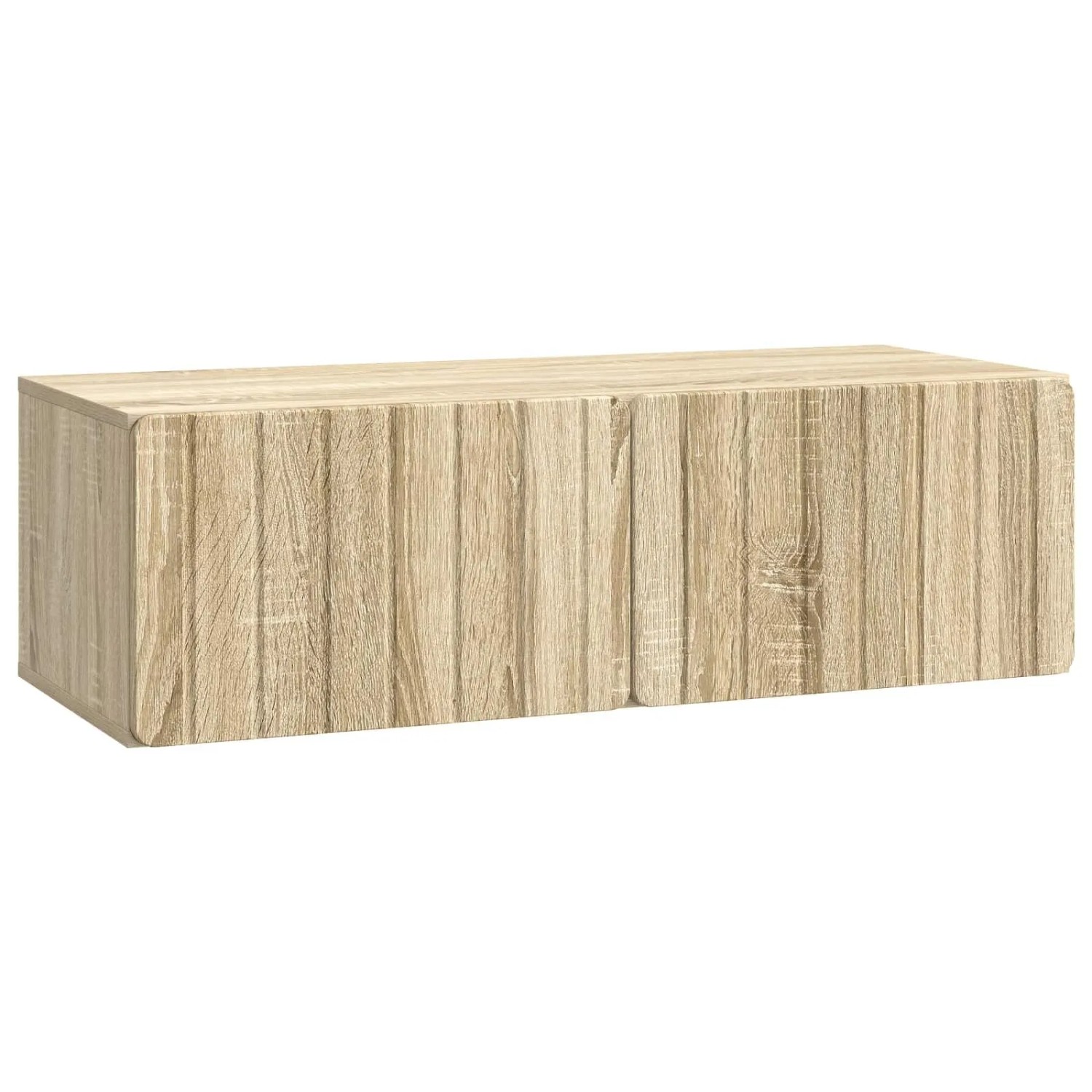 vidaXL Wandmontierter TV-Schrank Sonoma-Eiche 98 x 41 x 30 cm 898357