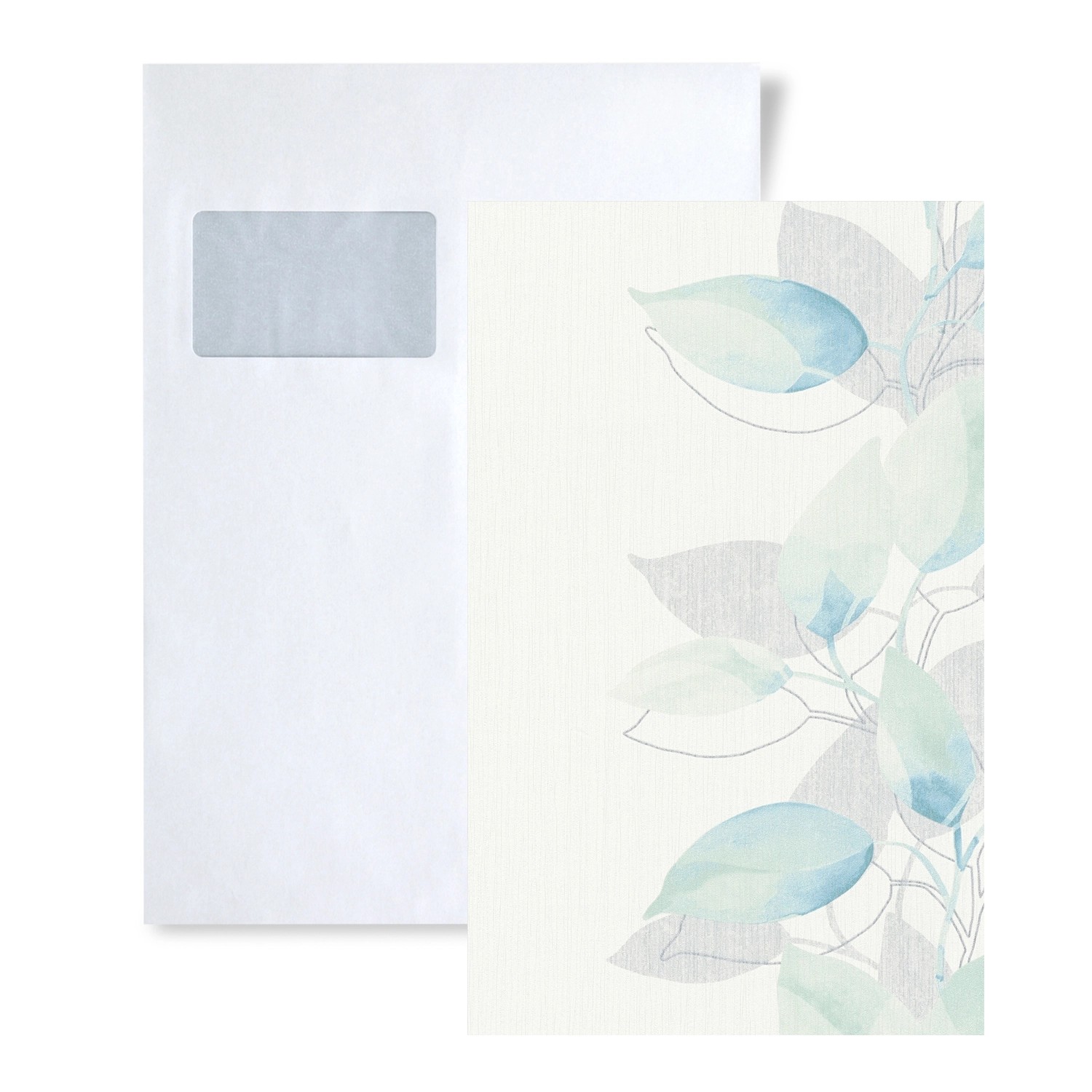 PROFHOME 1 MUSTERSTÜCK S-378151-GU DIN A4 MUSTER der Floral Tapete günstig online kaufen