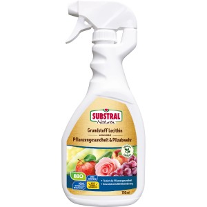 Substral Grundstoff Lecithin Spray zur Pflanzenstärkung und Pilzabwehr im 750ml Sprühflasche.