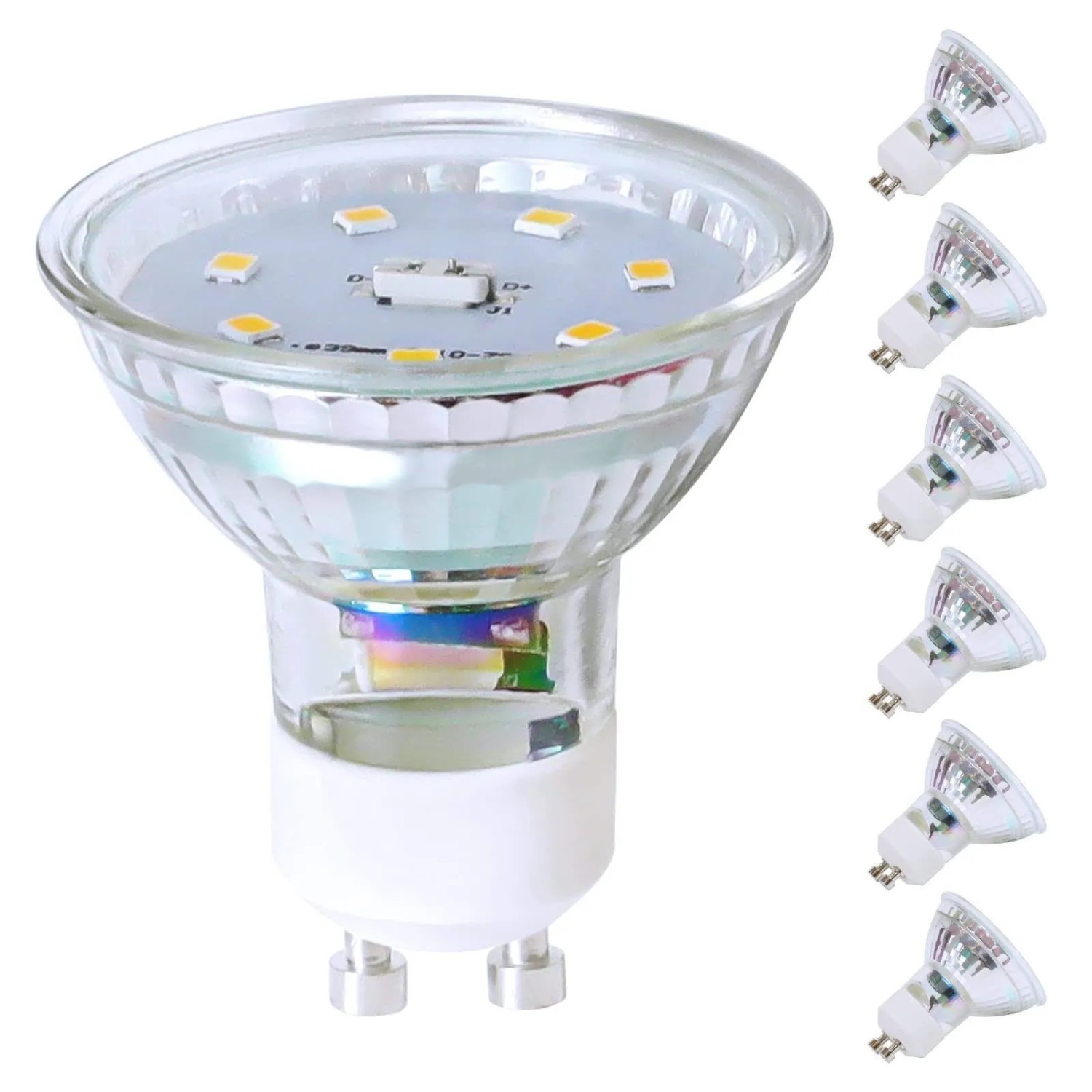 NETTLIFE LED Leuchtmittel aus Glass L5Transparent6er-Set-1