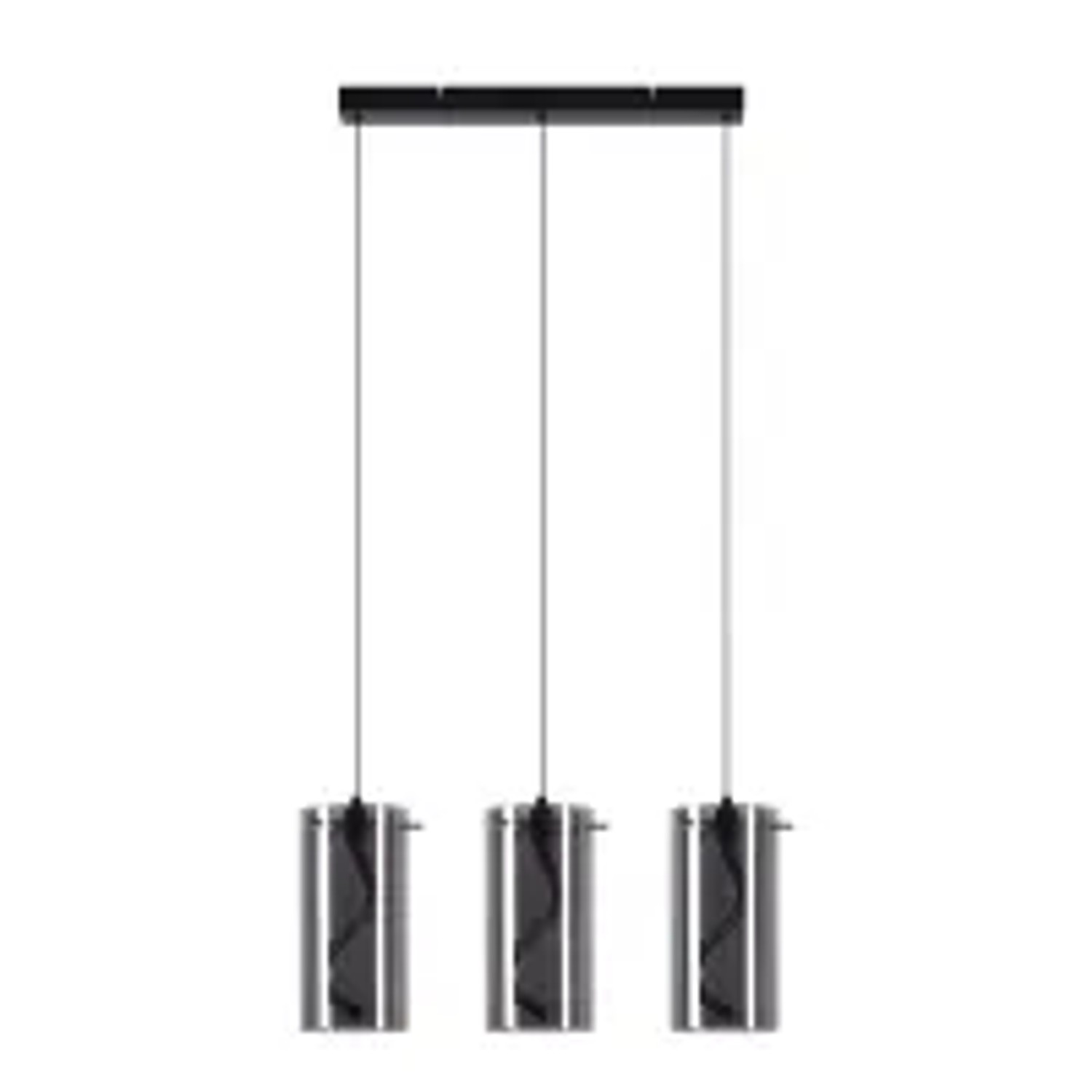 NETTLIFE LED Pendelleuchte aus  L150cm Schwarz 23W