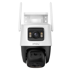 IMOU Überwachungskamera Cruiser Dual 2 Pro 8 MP PTZ WLAN Kamera mit Zwei Unabhängigen Objektiven und Nachverfolgung