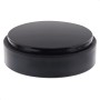 Schwarzer Wagner Bodentürstopper Kleben Black Deluxe, Ø 50 mm x 15 mm.
