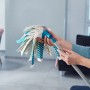 Leifheit Ersatzkopf Power Mop 3 in 1 für Reinigungsgeräte, mit Mikrofaserstreifen.