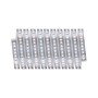 Paulmann LED-Strip MaxLED 1000 Basisset, 3 m, neutralweiß, aufgerollt mit leuchtenden LEDs.