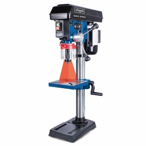 Scheppach Tischbohrmaschine DP19Vario Blau-Schwarz 550 W