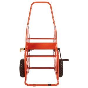 vidaXL Schlauchwagen für 140 m Schlauch Stahl 4005287