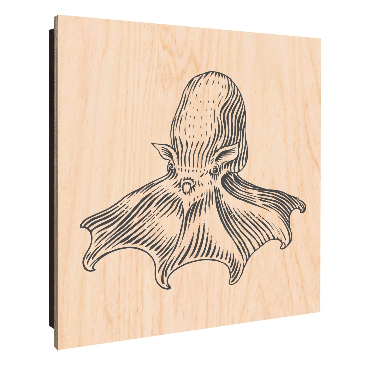 Banjado Großer Schlüsselkasten Holz 30x30cm Schwarz Scharnier Links 50 Hake günstig online kaufen