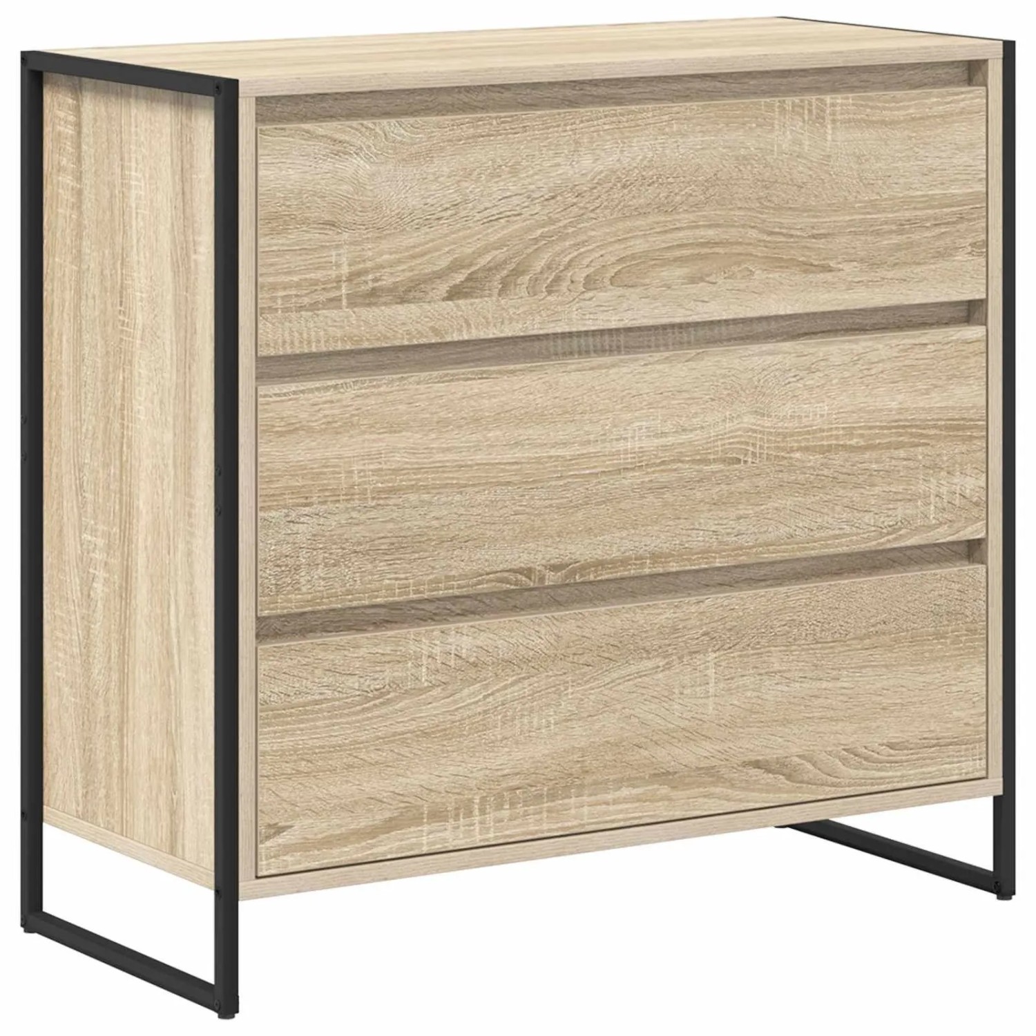 vidaXL Sideboard mit Schubladen Sonoma 79 x 36 x 75,5 cm Holzwerkstoff 8865 günstig online kaufen