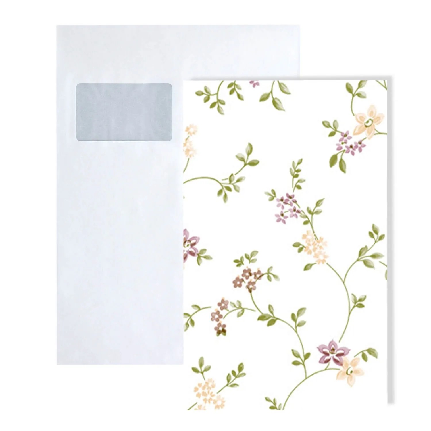 PROFHOME S-398051-GU DIN A4 Muster der Blumen Tapete 1 Musterstück