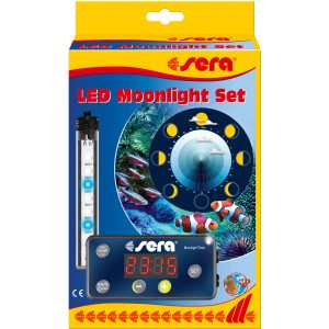Sera Aquarium LED-Set Moonlight: Mondlicht-Simulator mit Timer und LED-Leuchte für Aquarien.