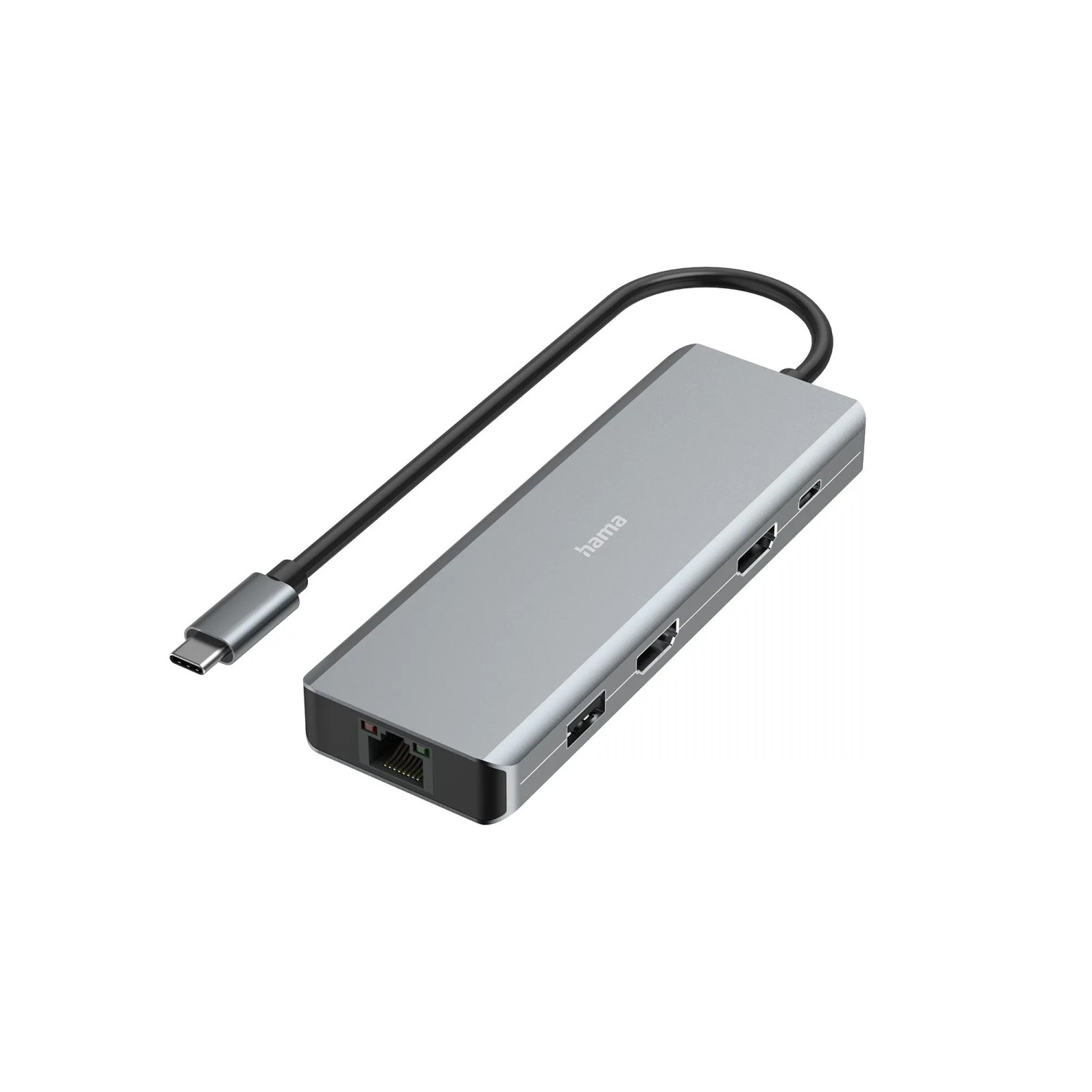 Hama USB-C-Hub Connect2Media Multiport 9 Ports HDMI / USB-A / USB-C / LAN