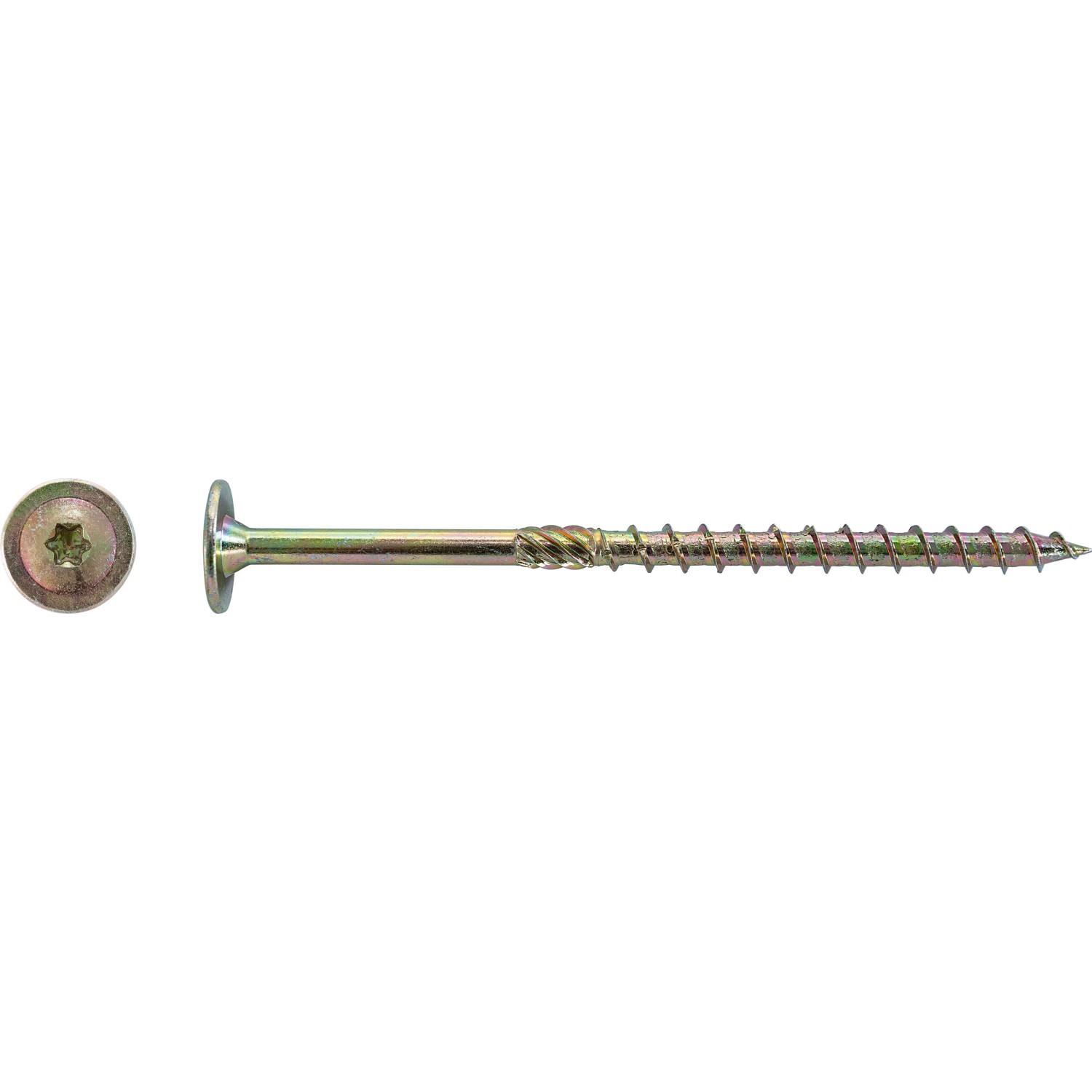 Holzschraube Waferkopf Ø 8 mm x 160 mm Stahl