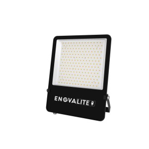 ENOVALITE LED Fluter 150W, 19500 Lumen, neutralweiß, IP65, IK06. Außenstrahler für helle Beleuchtung.
