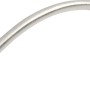 Matt verchromter Möbelgriff 912 aus Metall, ideal für Schränke und Schubladen.
