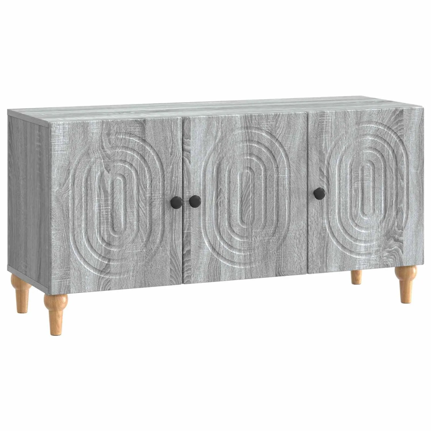 vidaXL TV-Schränk Graues Sonoma 99 x 34,5 x 50 cm Holzwerkstoff 894261