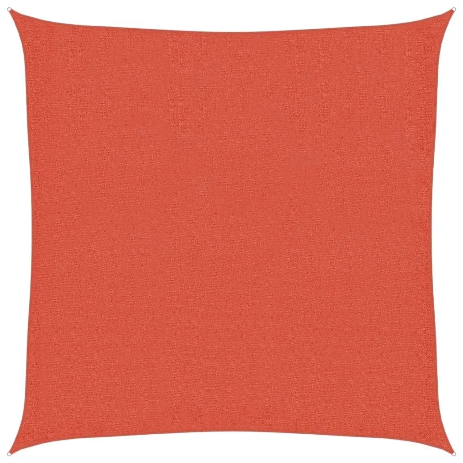 vidaXL Sonnensegel 160 g/m² Quadratisch Terrakottarot 2,5x2,5 m HDPE 311328 günstig online kaufen