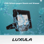 LUXULA LED-Strahler 100W RGB mit Wasserstrahl, ideal für Außenbereiche.