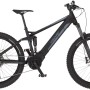 Schwarzes Fischer E-Bike Montis 6.0i Fully mit Brose Motor und gefederter Gabel.
