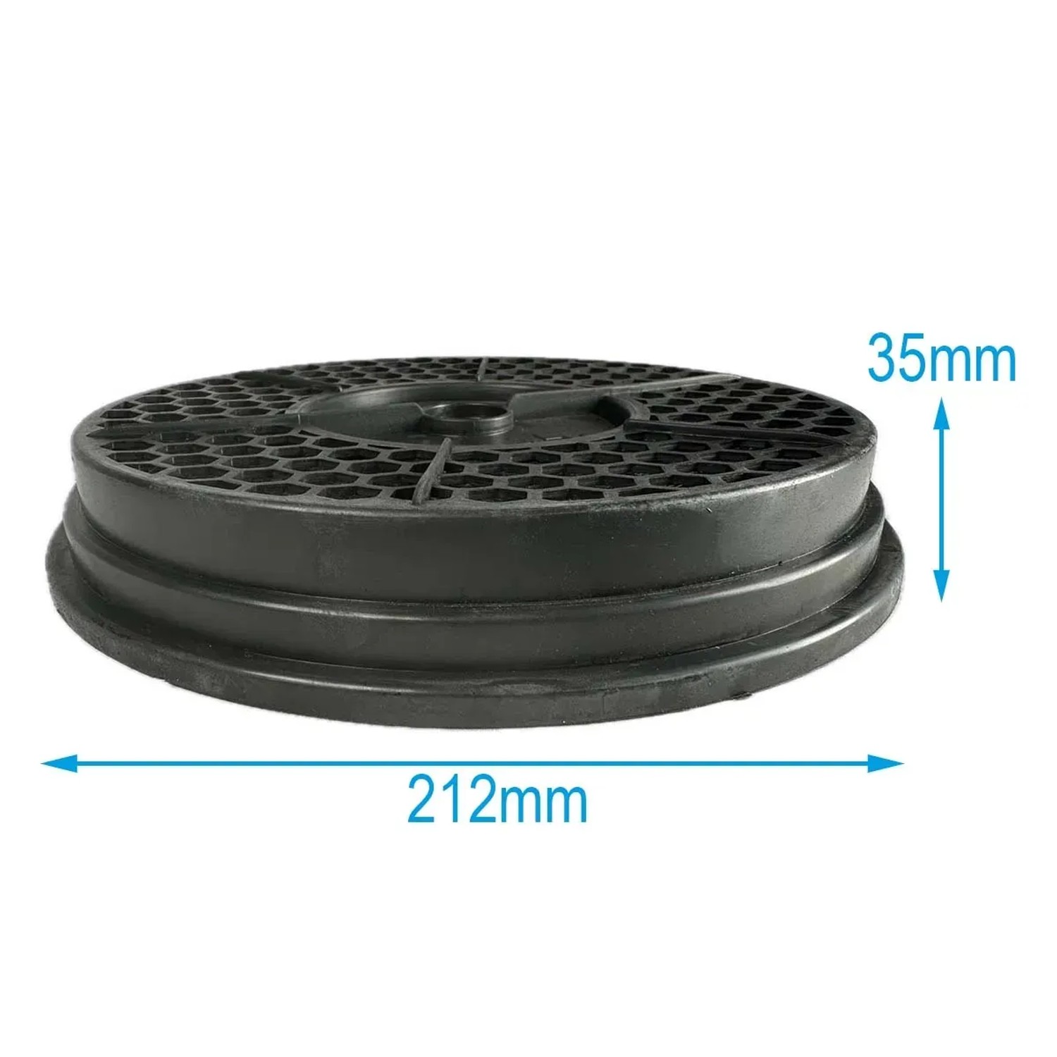 EVAYP/Geactiveerde koolstoffilter/Compatibel met AEG Electrolux Zanussi EFF57F MCFE50 Beko KF9197063655 115725 ETNA REC80 Faber 112.0540.783 / keukenafzuigkappen, afzuigkappen
