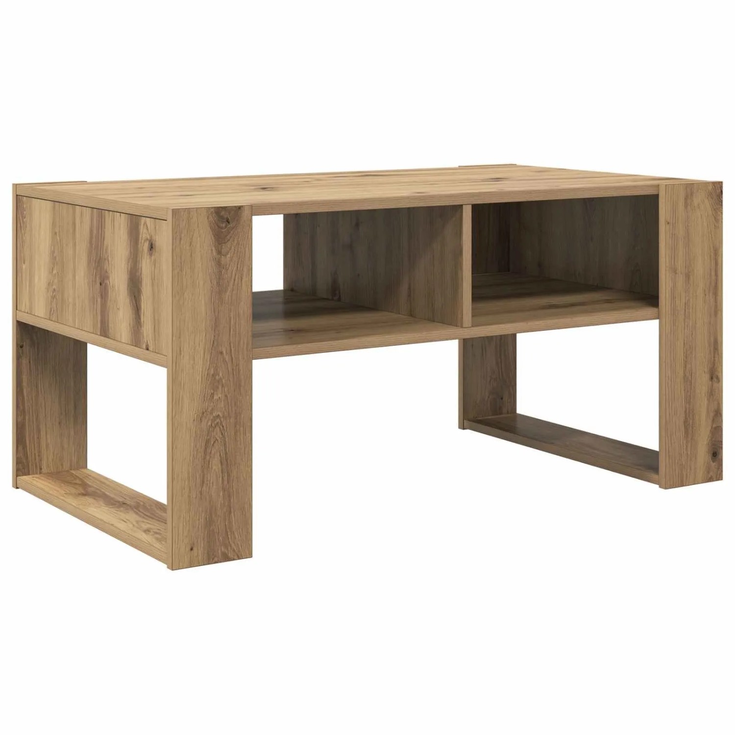 vidaXL Couchtisch Artisan-Eiche 92 x 53 x 45 cm Holzwerkstoff 8000099