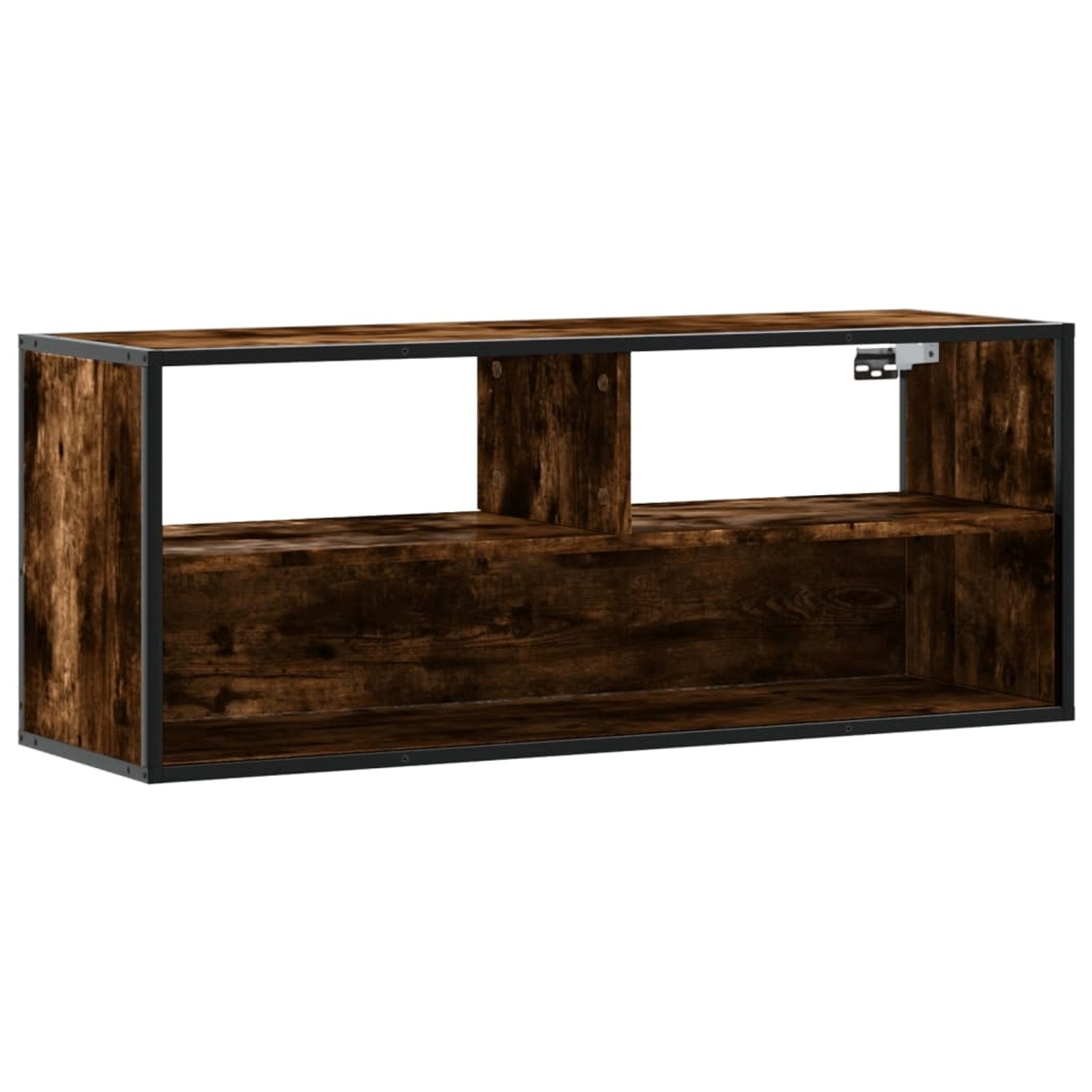 vidaXL TV-Schrank Räuchereiche 100x31x39,5 cm Holzwerkstoff und Metall 8489 günstig online kaufen