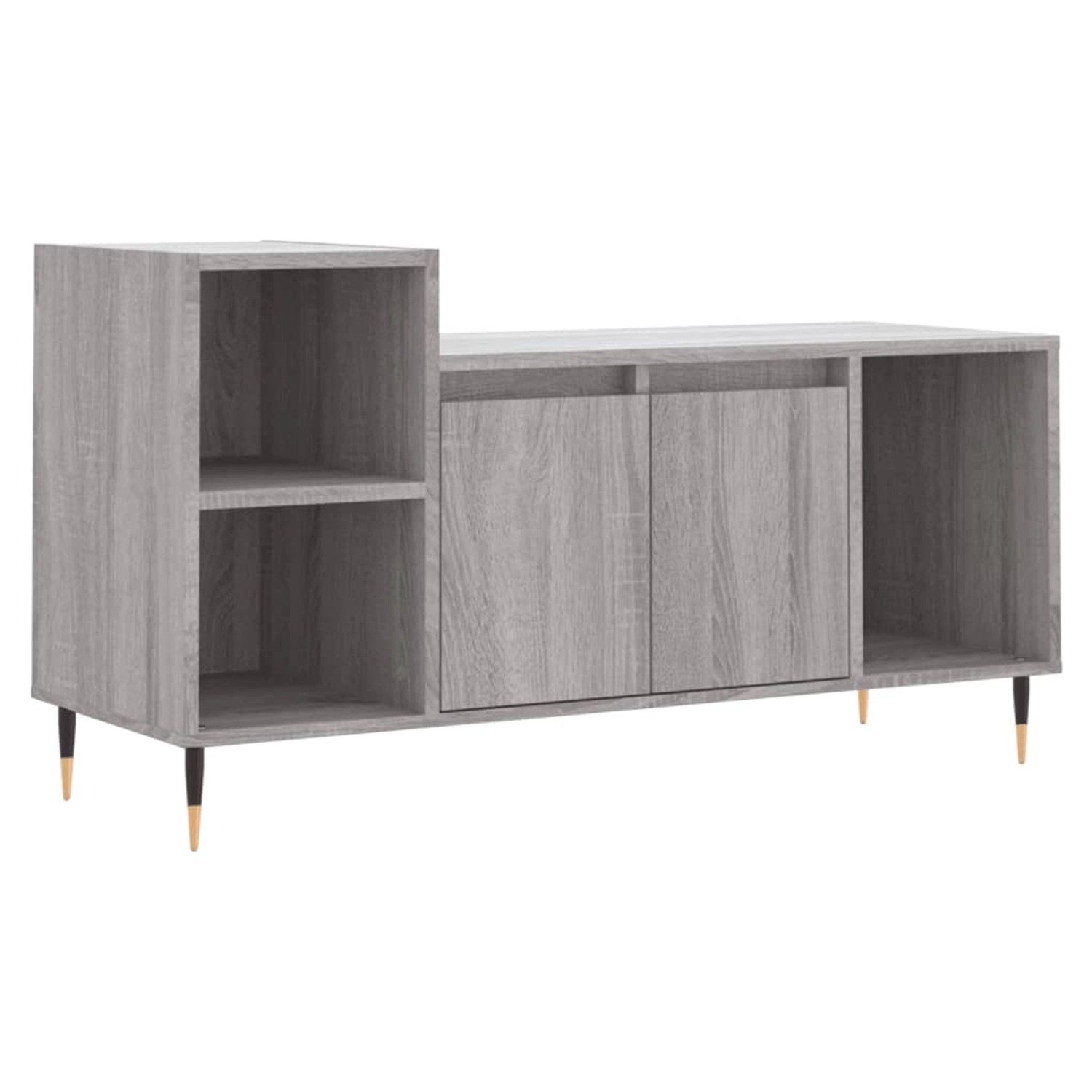 VidaXL TV-Schrank Grau Sonoma 100x35x55 cm Holzwerkstoff  Modell 5 günstig online kaufen